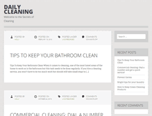 Tablet Screenshot of daily-cleaning.com